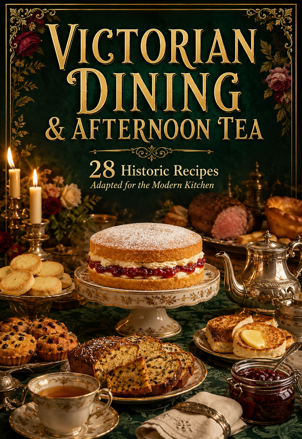 Victorian Dining & Afternoon Tea ebook cover